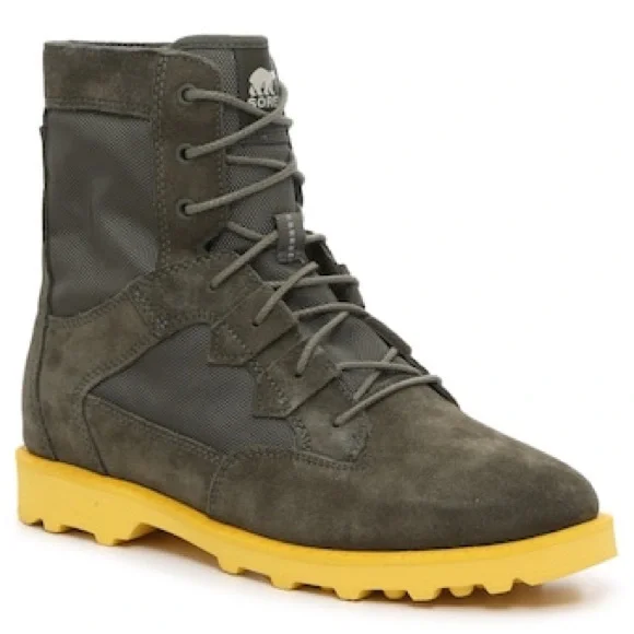 Sorel Caribou OTM Waterproof Dark Green Alpine Tundra Cyber Sole Lace Up Boots - Picture 16 of 16